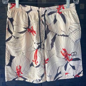Floral print leisure/ swim shorts